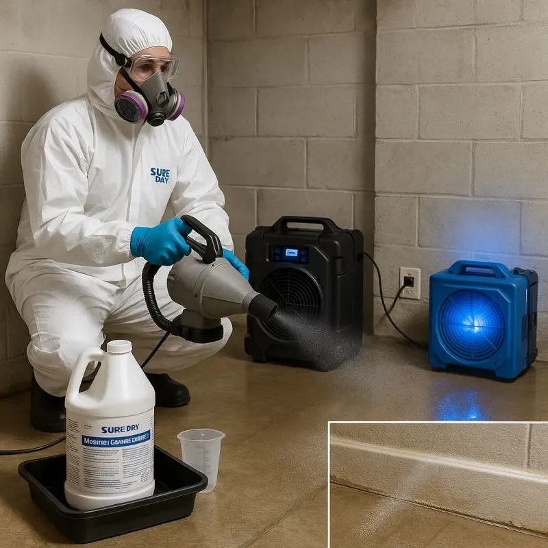 Sanitization and Odor Removal process in Pontiac, MI