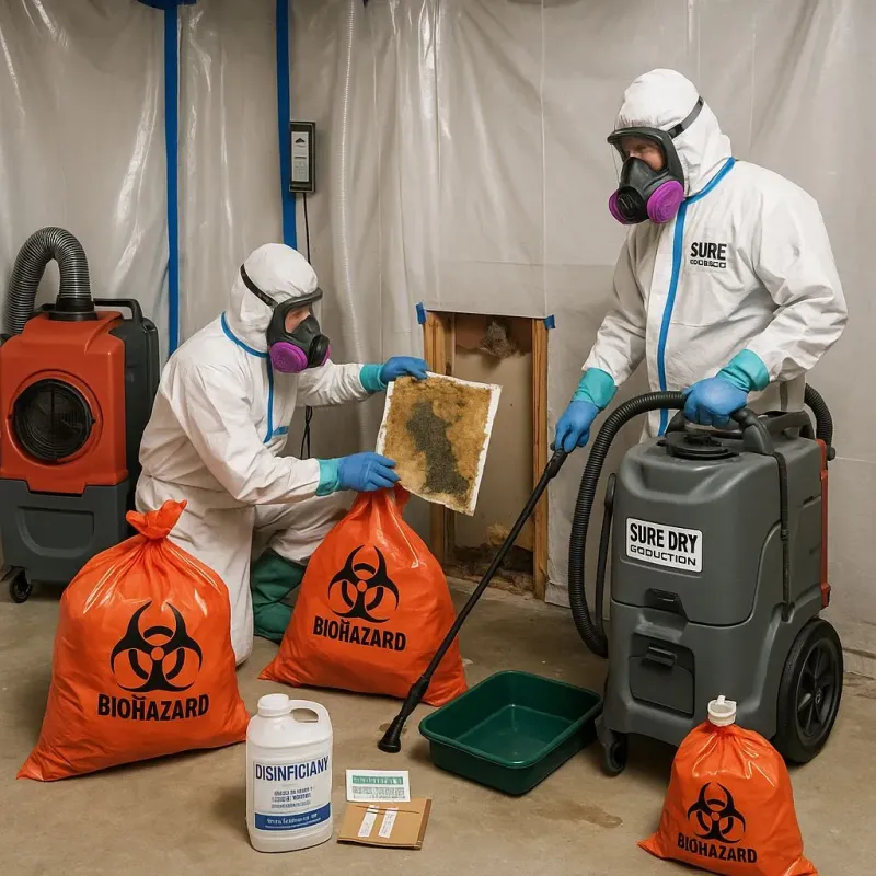 Contaminated Water Handling Protocols process in Pontiac, MI