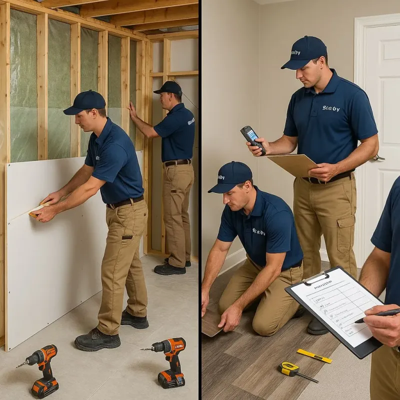 Repairs and Reconstruction process in Pontiac, MI